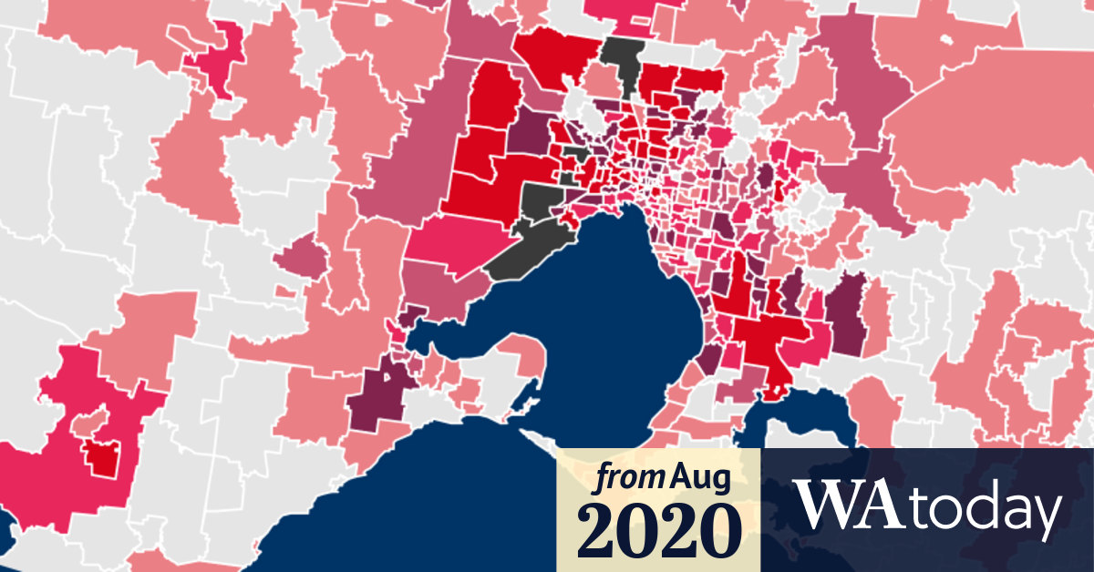 Victoria Melbourne coronavirus postcode data Find out how active COVID